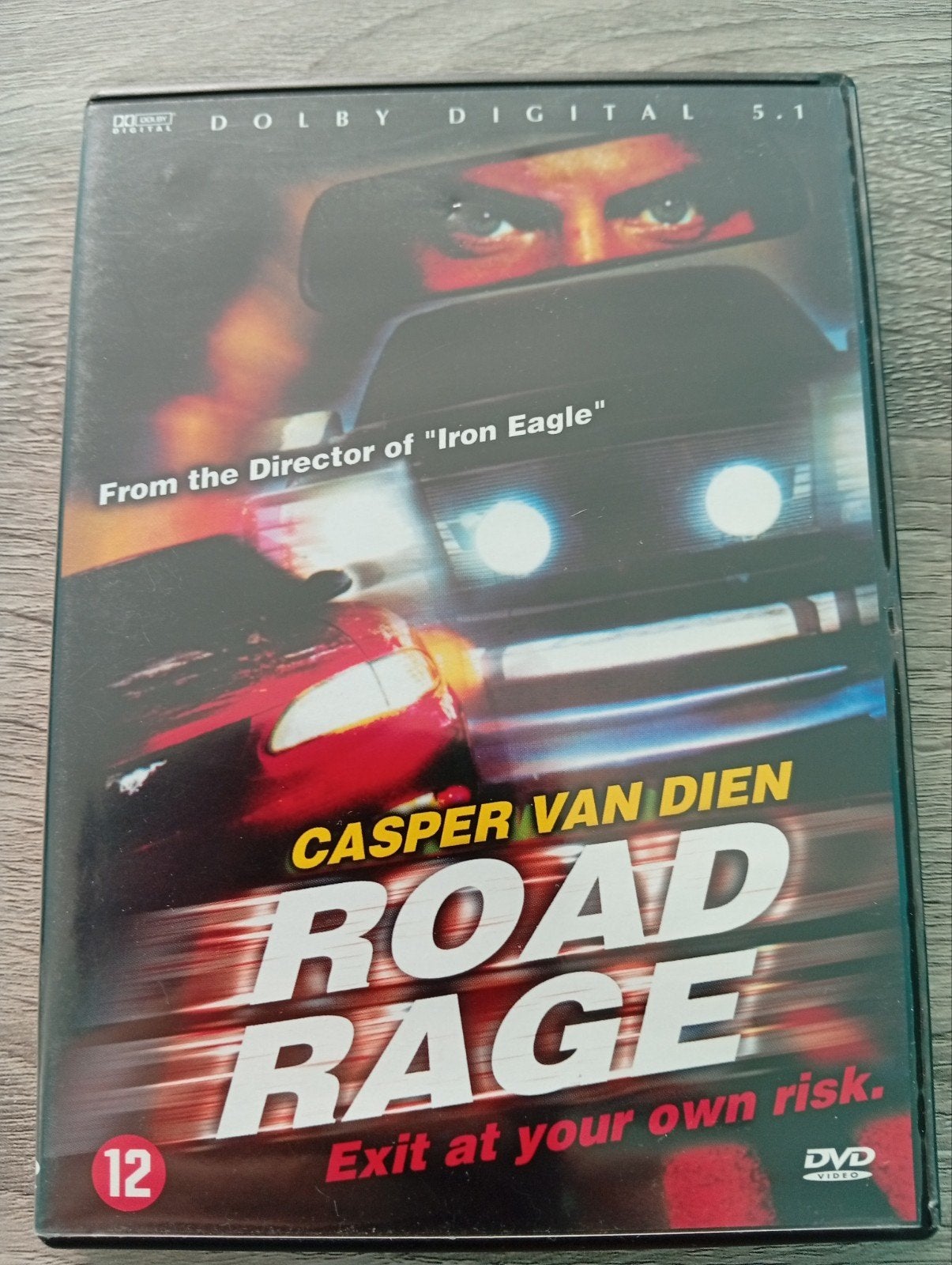 DVD d'action Road Rage Casper Van Dien, Action, Enlèvement ou Envoi, À partir de 12 ans, Anglais
