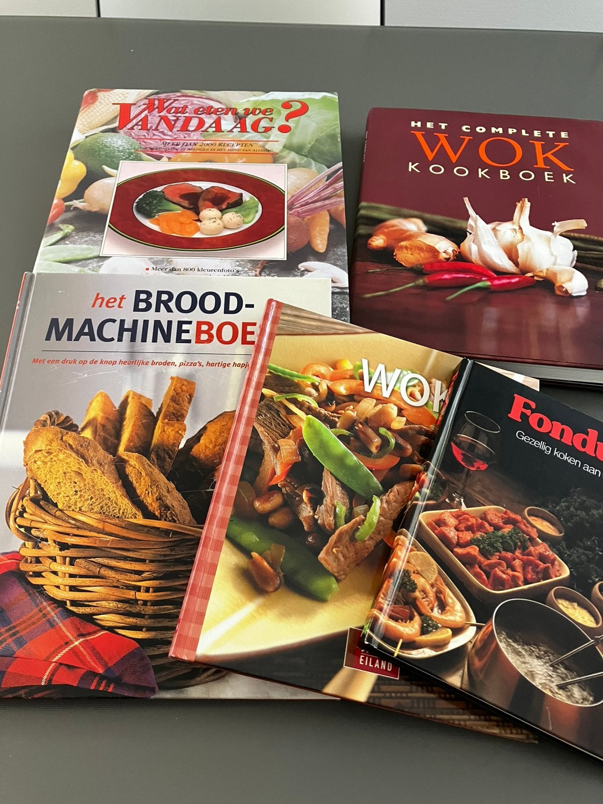 Lot 5 kookboeken., Boeken, Ophalen of Verzenden, Zo goed als nieuw