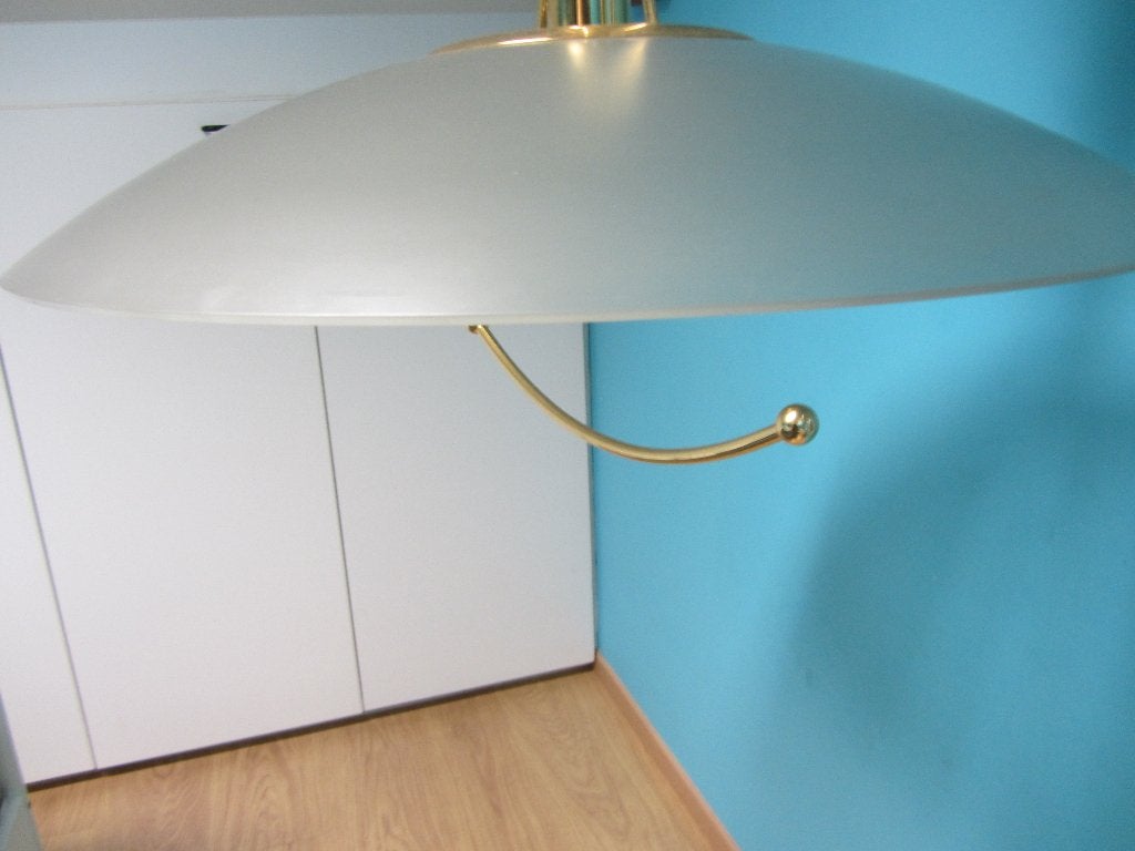 hanglamp, Ophalen of Verzenden, Gebruikt, Glas