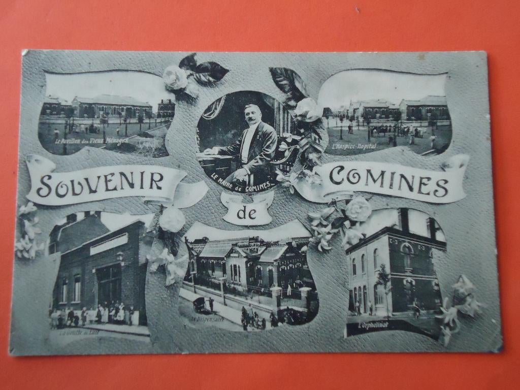 Comines - Warneton Souvenir de Comines, Enlèvement ou Envoi, Avant 1920, Non affranchie, Hainaut