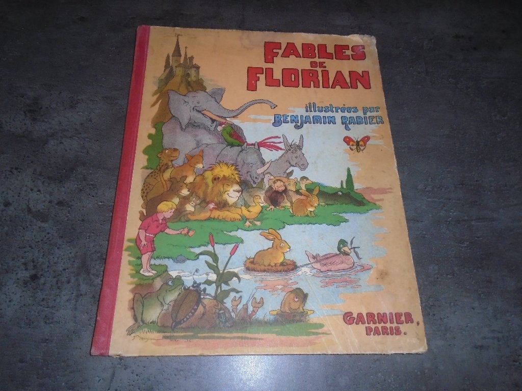 BDs - BENJAMIN RABIER - Fables de Florian (Garnier 1936), Livres, BD, Utilisé, Une BD, Enlèvement ou Envoi