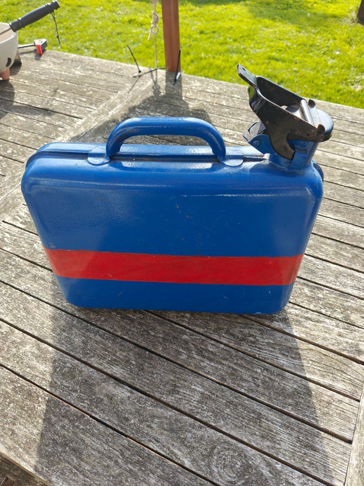 vintage VW kever jerrycan, Ophalen of Verzenden, Gebruikt, Volkswagen