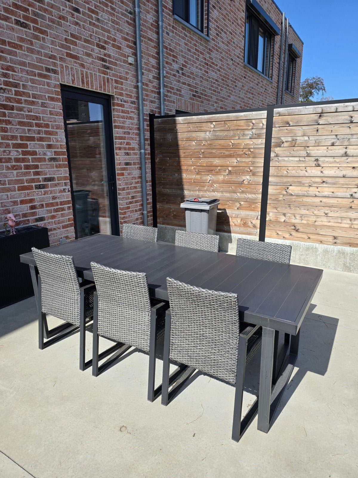 Tuintafel + 6 stoelen
Tafel+6 stoelen, buiten, donkergrijs/d, Ophalen