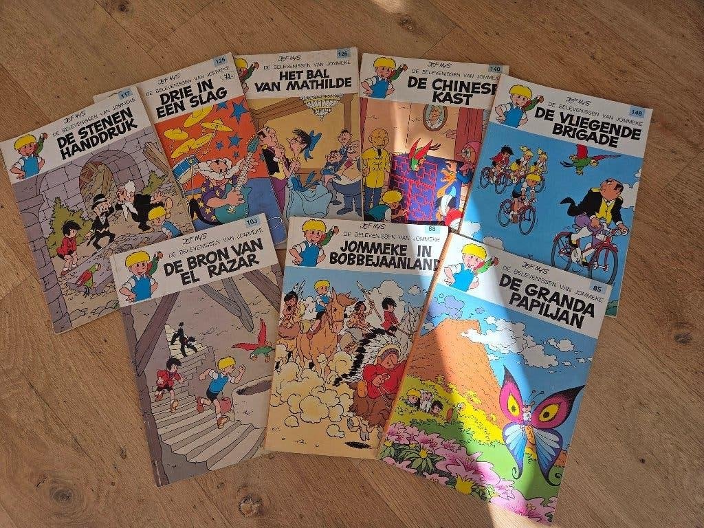 Jommekes - verschillende nummers, Jef Nijs, Meerdere stripboeken, Ophalen, Gelezen