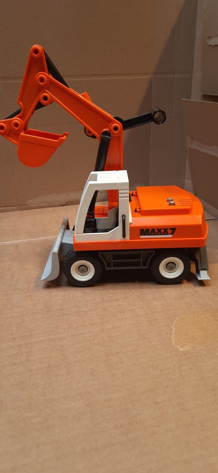 Playmobil 6860 - graafmachine met verstelbaar blad, Enlèvement ou Envoi, Comme neuf, Véhicule, City action