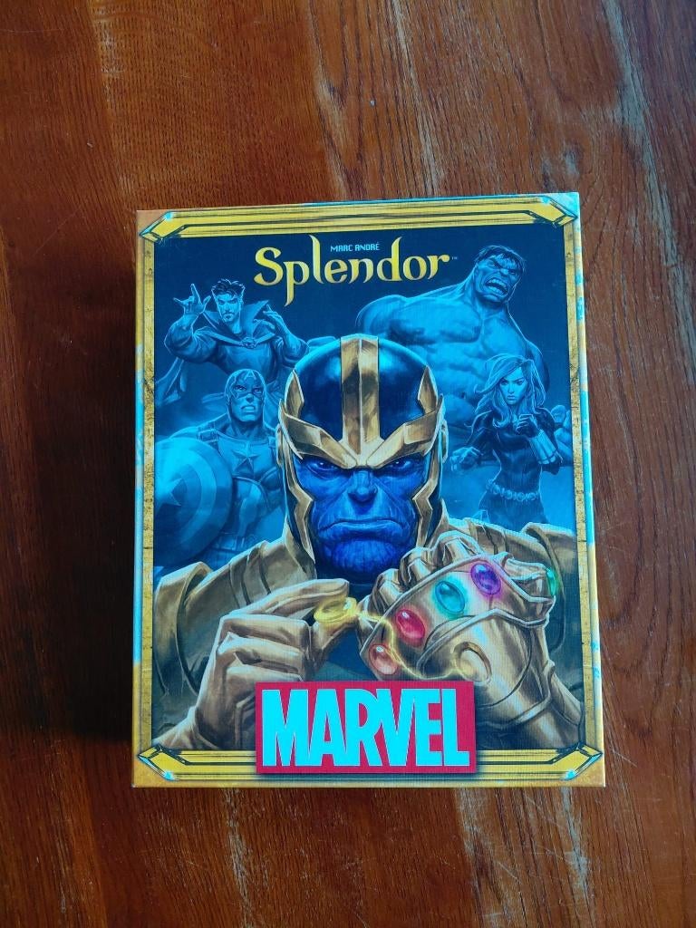 Nieuw in verpakking: *Splendor speciale editie Marvel*, Trois ou quatre joueurs, Enlèvement ou Envoi, Neuf, Space Cowboys