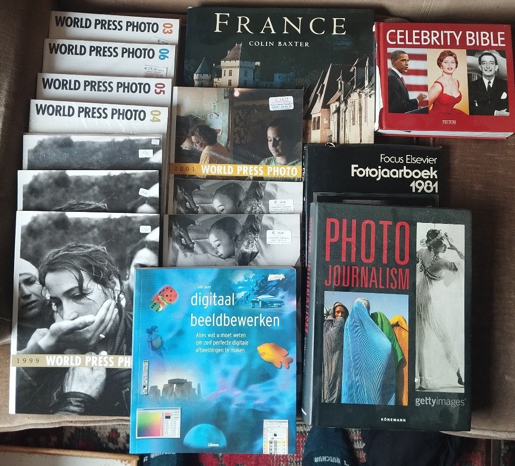 Lot Fotografie (13 boeken), Enlèvement