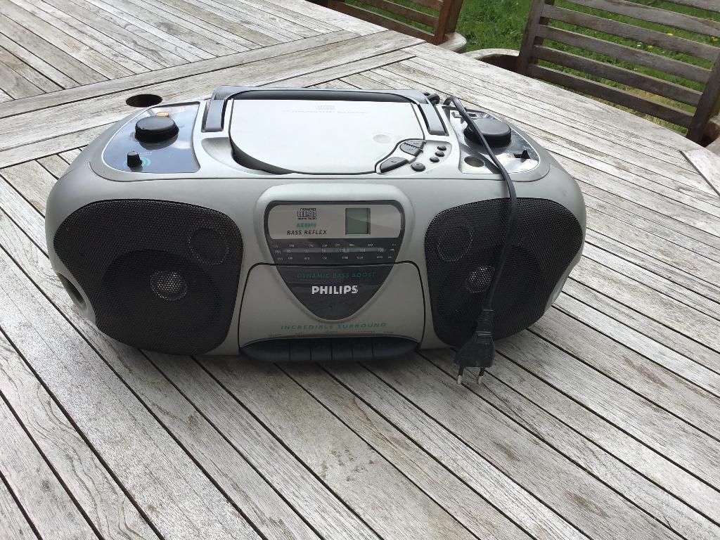 Radio CD portable, Enlèvement, Utilisé, Radio, Avec lecteur de CD