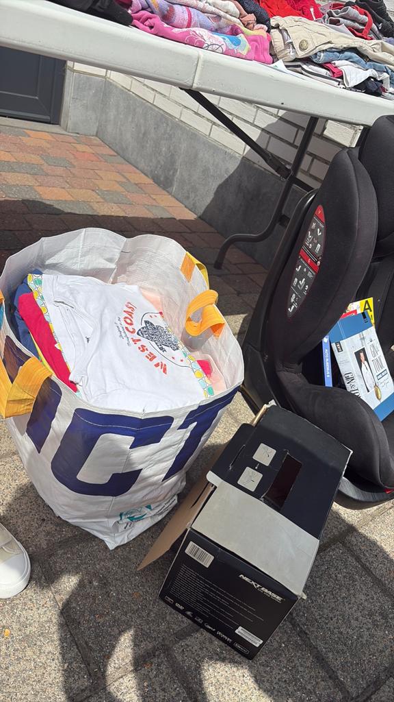 Kleding paket, Ophalen, Zo goed als nieuw