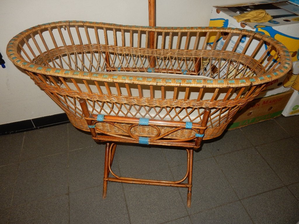 nr.549 - Houten wieg, Ophalen, Gebruikt, Wieg