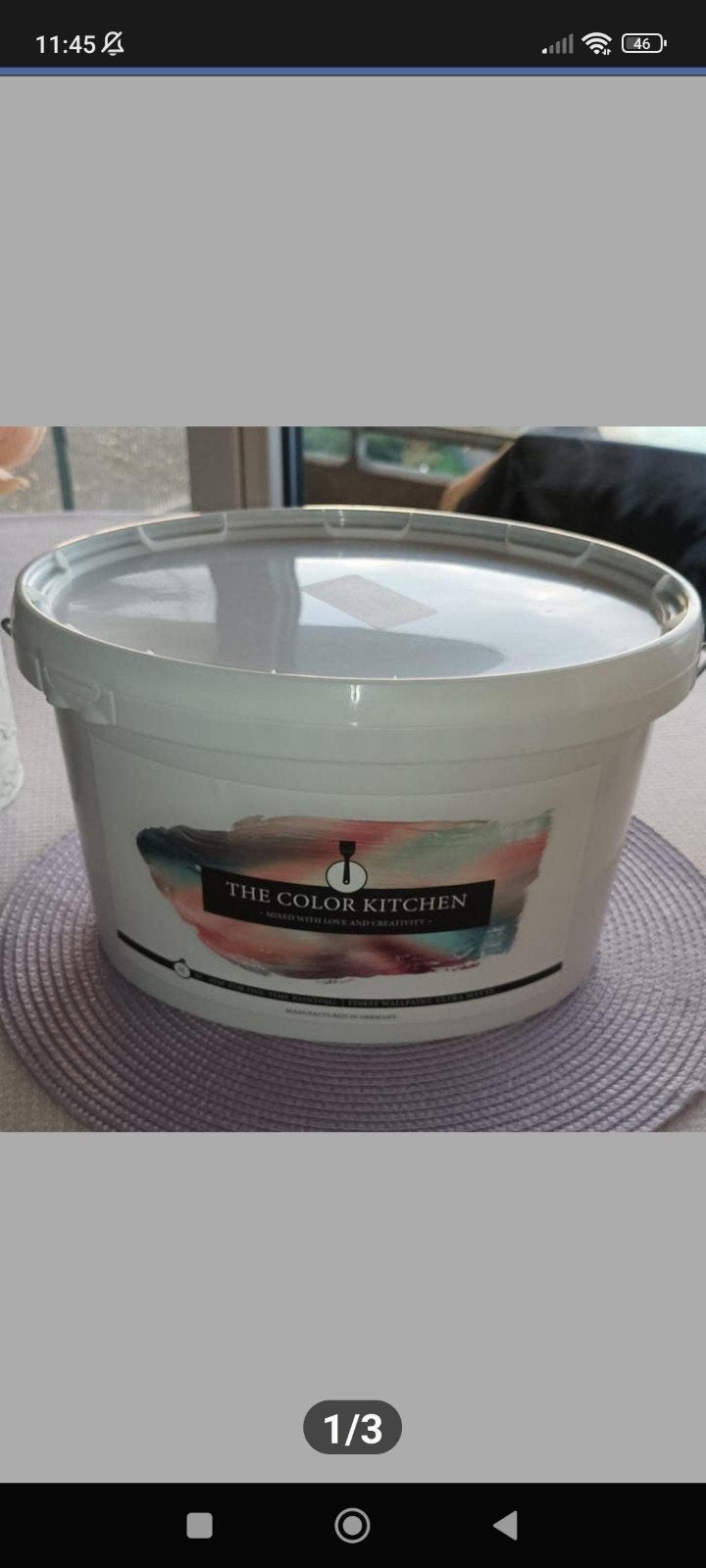 Peinture murale beige 5L, Bricolage & Construction, Enlèvement, Beige, Peinture