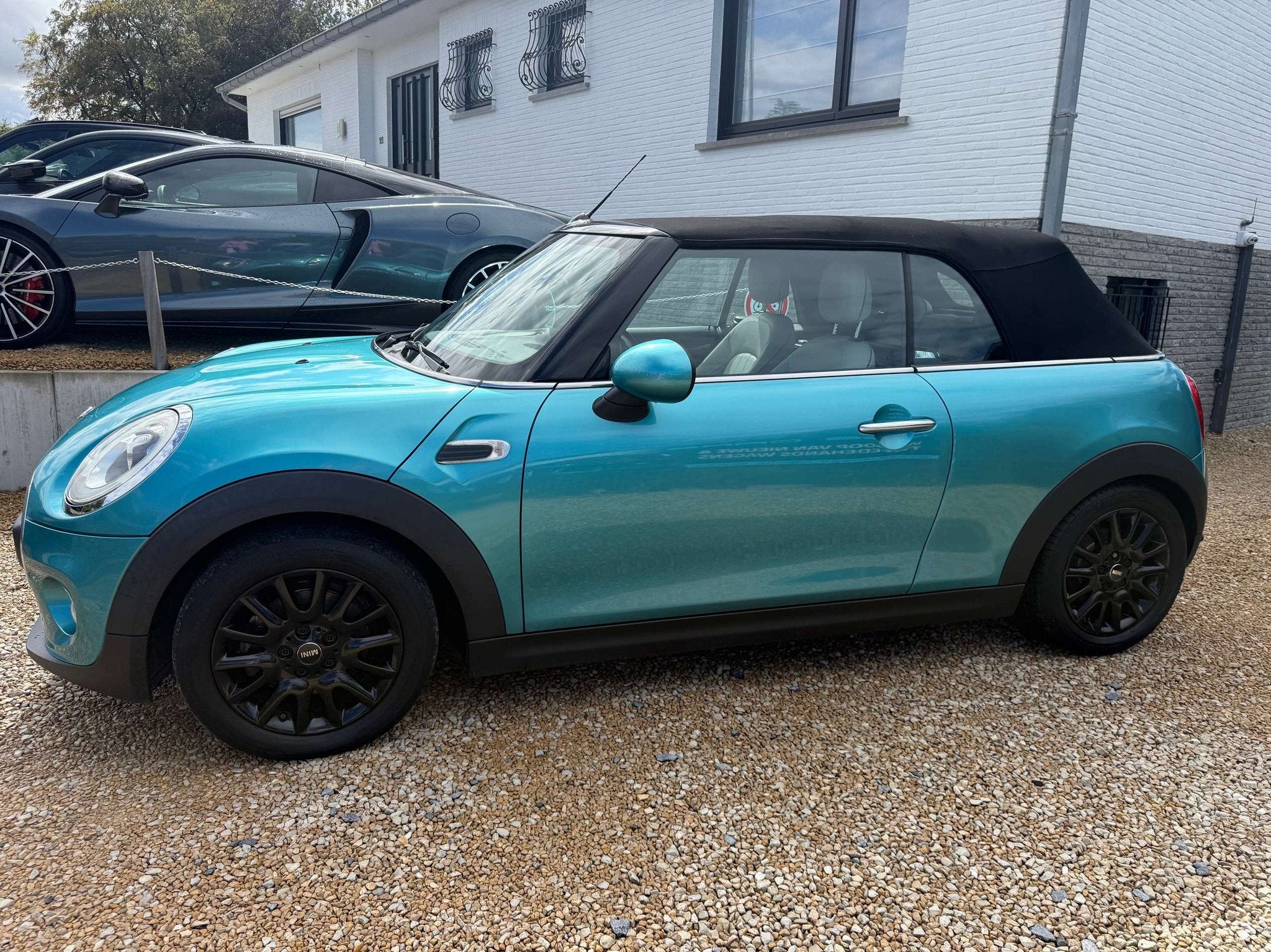 MINI One Cabrio Mini Cabriolet 1.2 One FULL OPTION ONDERHOUD, Auto's, Voorwielaandrijving, Gebruikt, Cabriolet, Blauw