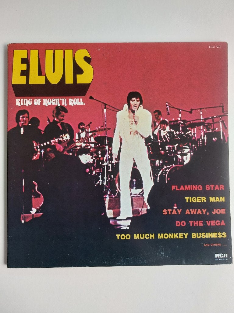 Elvis Presley - Elvis King Of Rock 'n Roll (1975 -Dubbel Lp), LP, Originele persing, Ophalen of Verzenden, Zo goed als nieuw