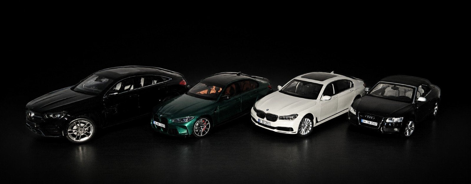 Lot de 4 allemandes 1/18, Enlèvement ou Envoi, MiniChamps