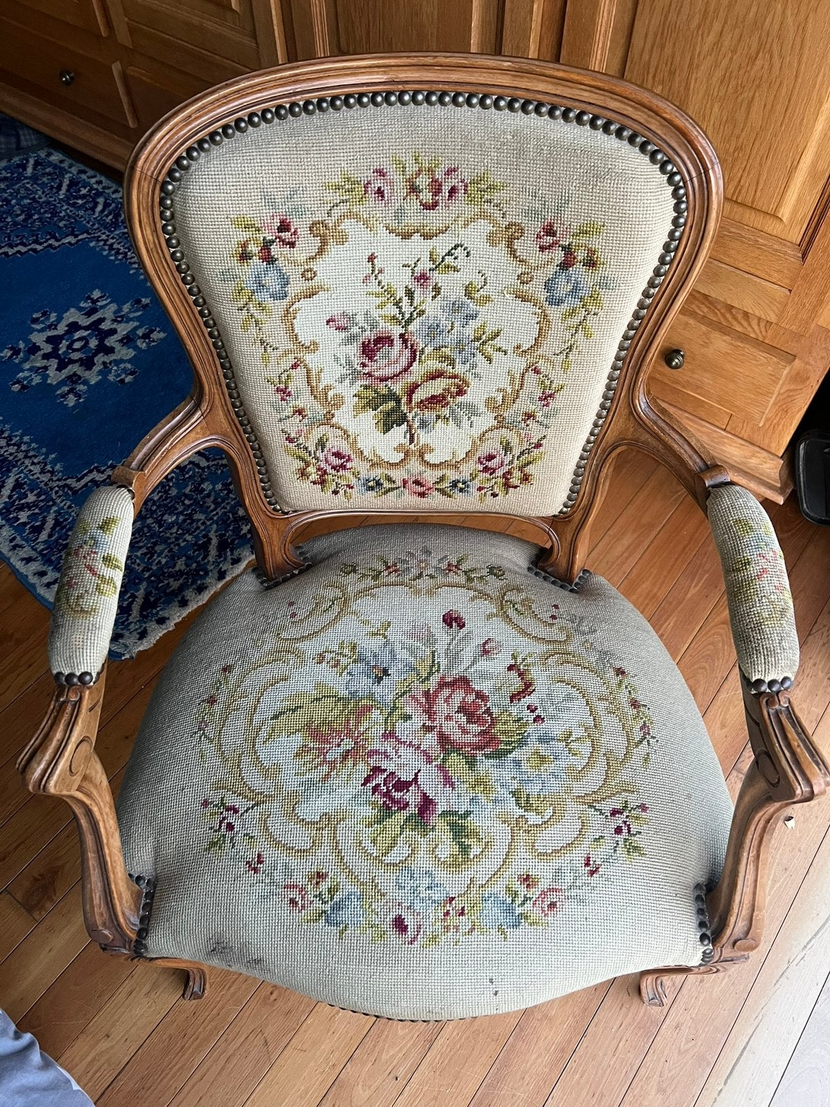 Fauteuil vintage, Enlèvement