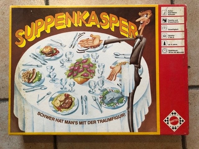 SUPPENKASPER - jeu vintage Mattel - nickel, Enlèvement ou Envoi