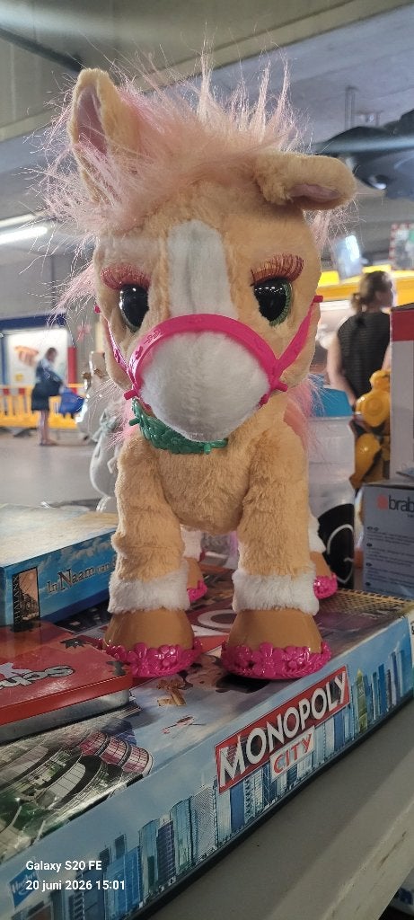 Fur real pony, Enfants & Bébés, Jouets | Peluches, Enlèvement ou Envoi, Comme neuf, Cheval, Overige karakters