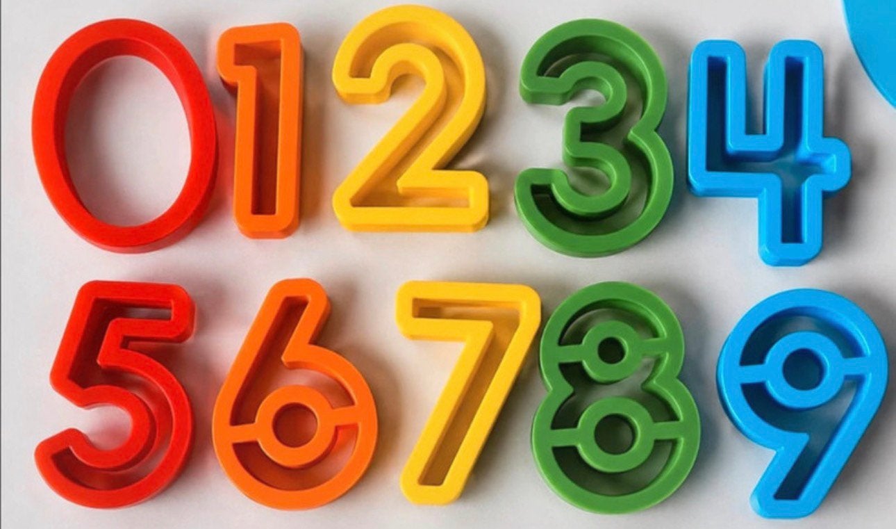 Cijfers 0-9 voor afdrukken, Ophalen of Verzenden, Nieuw, Rekenen