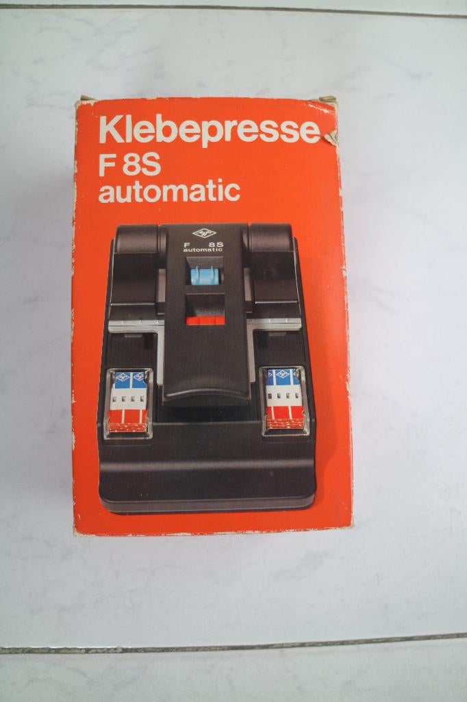 Super 8 folie plakpers, Ophalen, Gebruikt