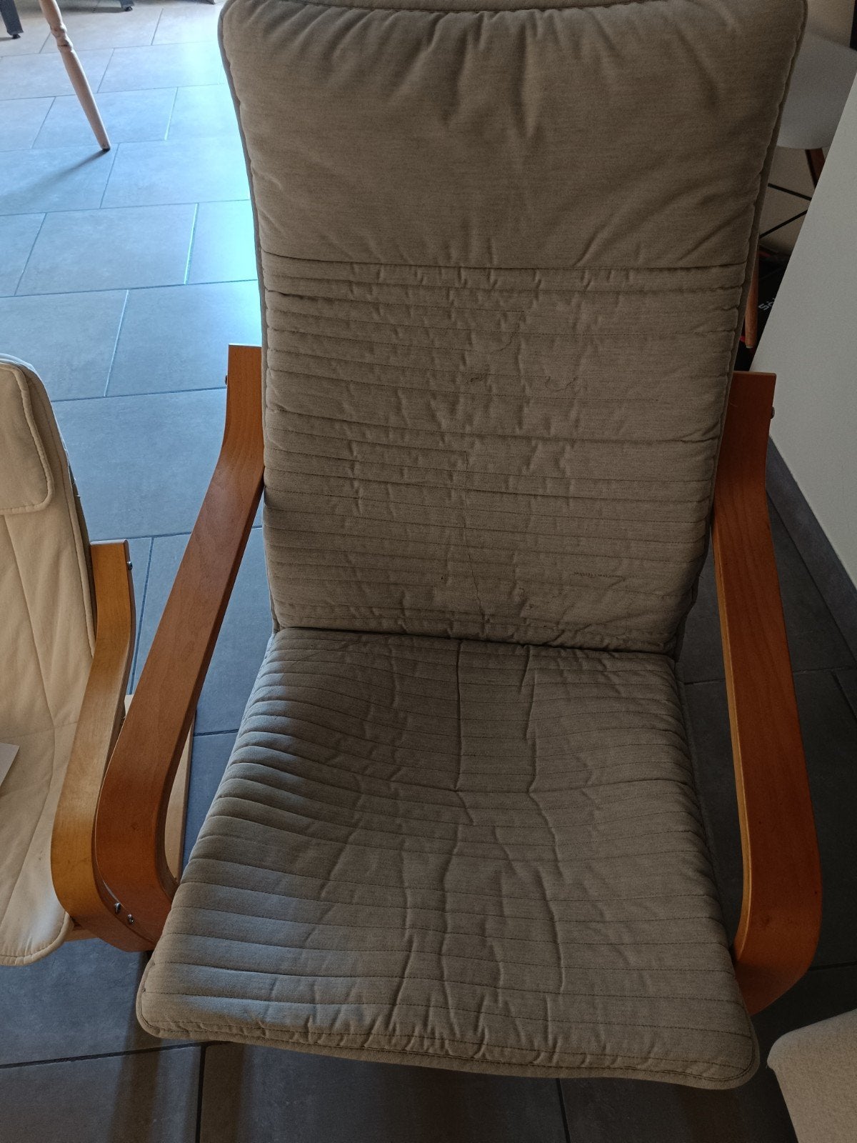 fauteuil ikea poang, Enlèvement, Comme neuf, Bois