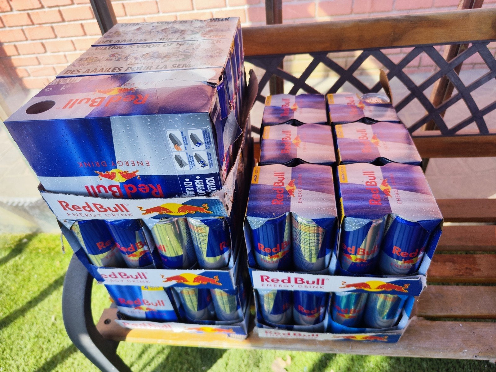 Red Bull 25 cl, Enlèvement