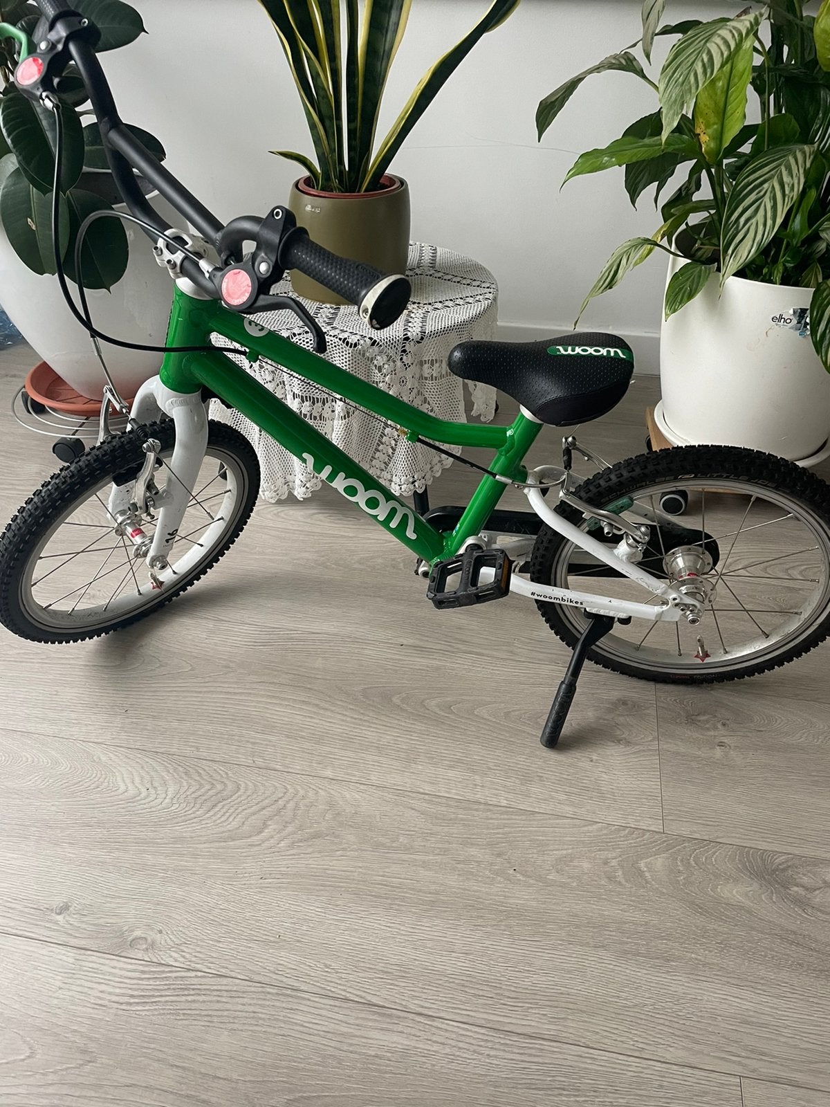 Woom vélo, Utilisé