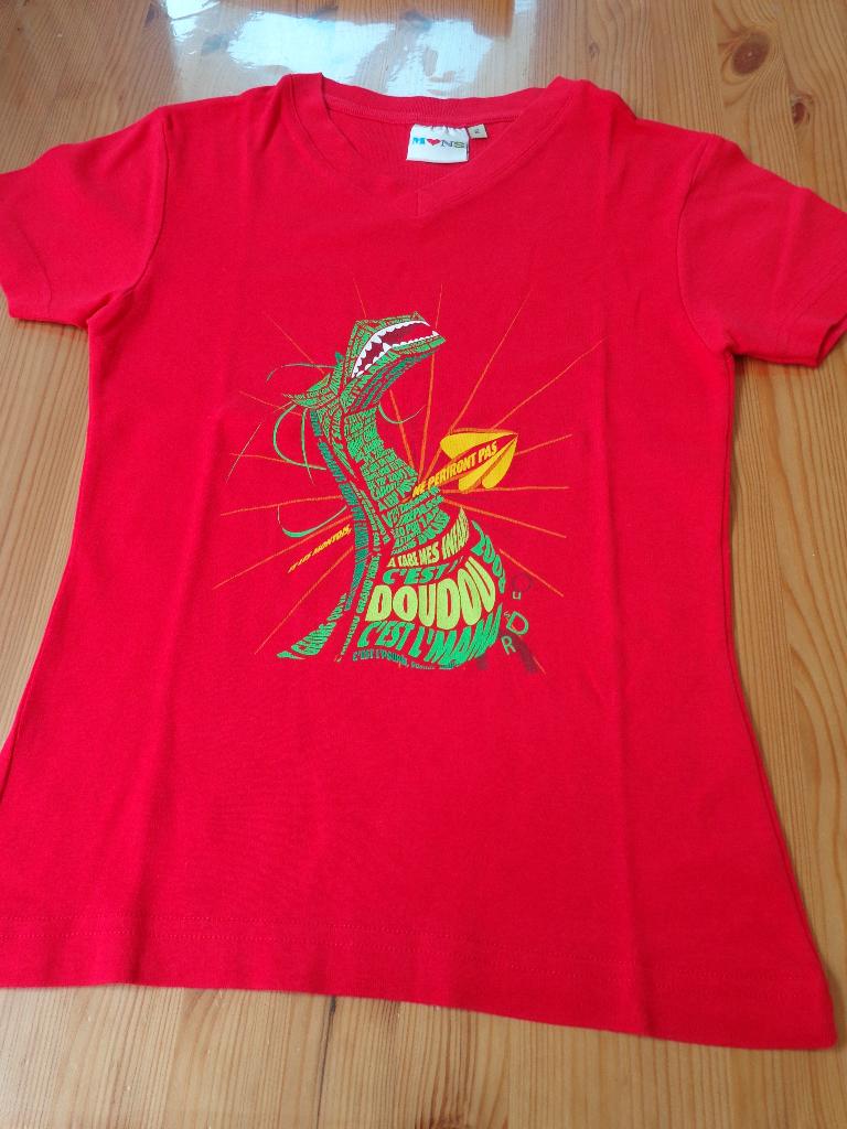 tee-shirt Mons doudou: petite taille adulte S ou enfant-NEUF, Ophalen, Nieuw, Jongen of Meisje, Overige typen