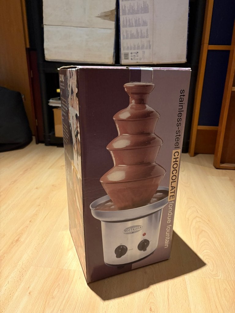 Chocolade fontein Nostalgia, Ophalen, Nieuw, Elektrisch, Fondueset