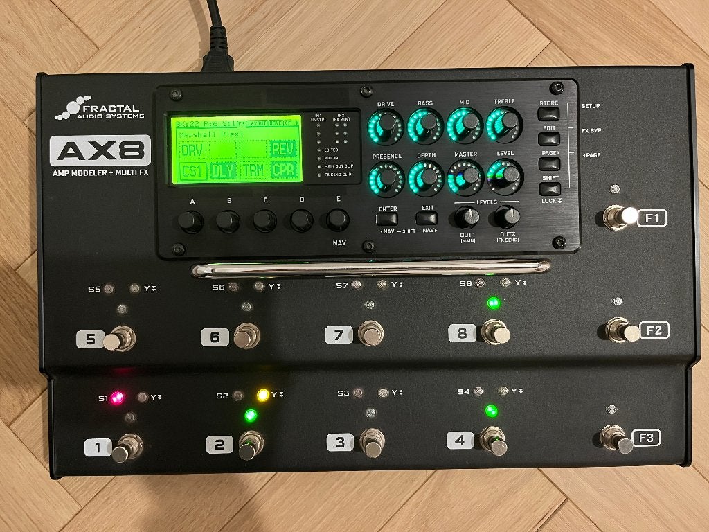 Fractal AX8 multi-effets guitare, Musique & Instruments, Enlèvement ou Envoi, Comme neuf, Autres types
