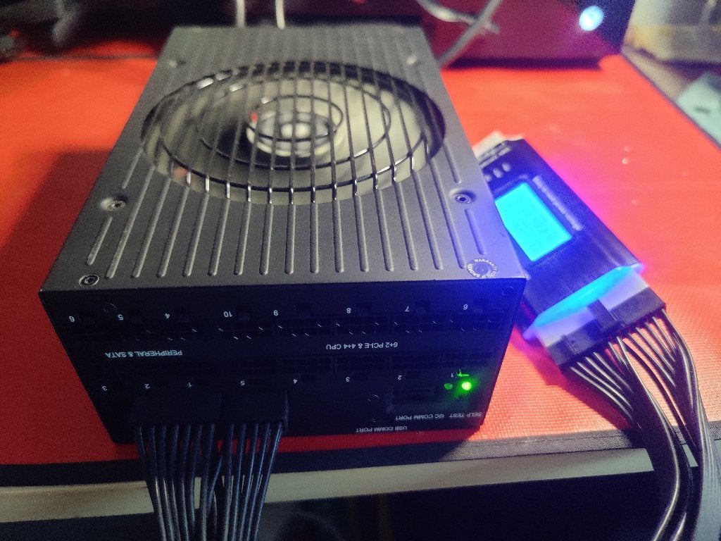 Corsair AX1500i 1500W Titanium + câbles, Enlèvement, Utilisé