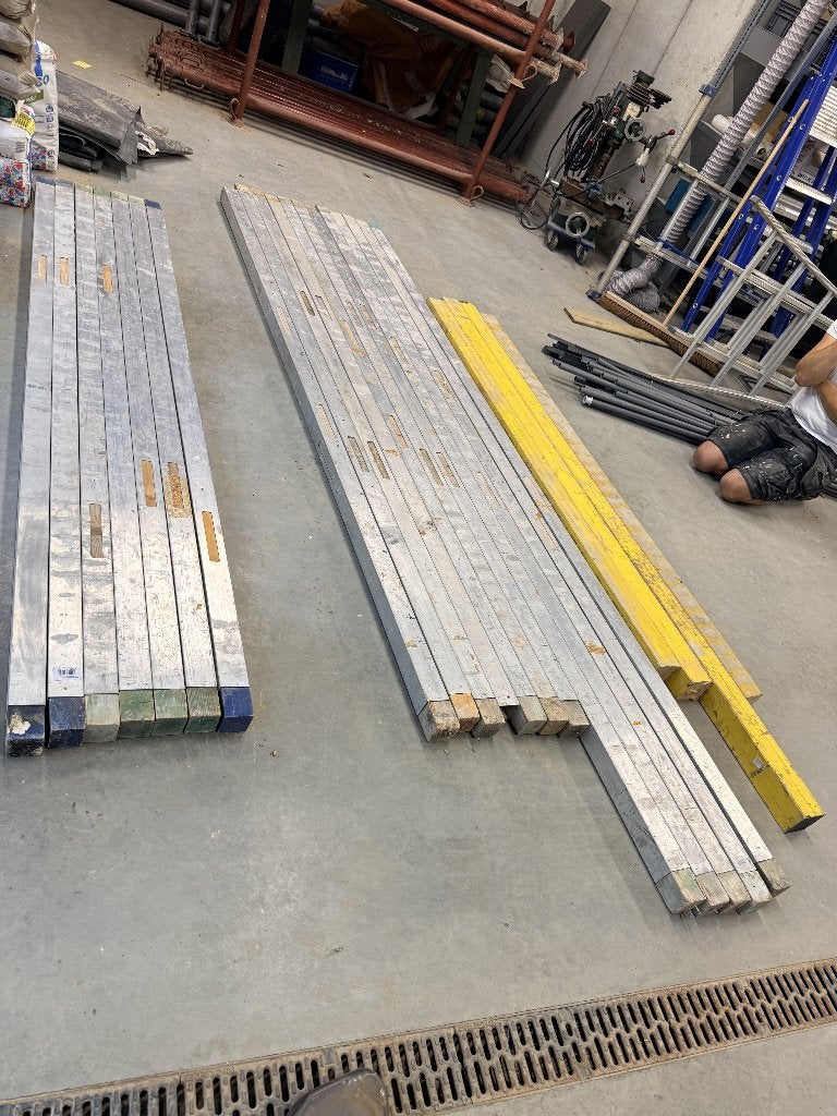 metselprofielen, Ophalen, Gebruikt, 250 cm of meer, Palen