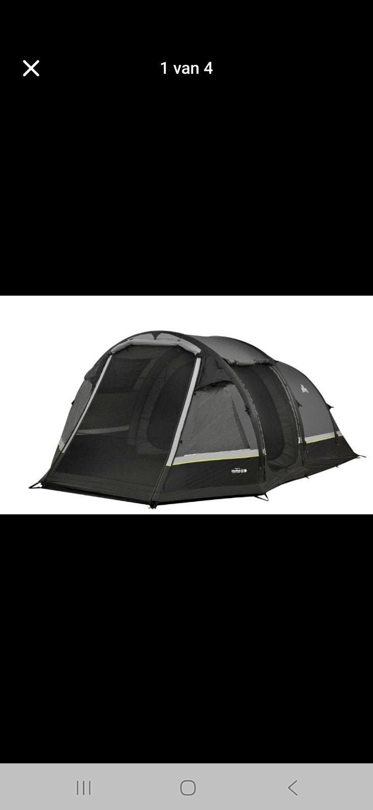 opblaasbare tent, Caravans en Kamperen, Ophalen