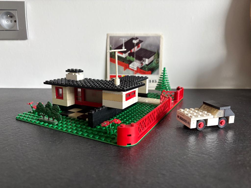 Vintage LEGO huisje, Ophalen of Verzenden, Gebruikt, Complete set, Lego