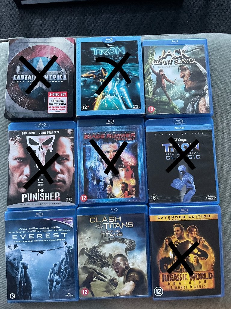 Blu-Ray  Zo goed als nieuw, Enlèvement ou Envoi, Comme neuf, Blu-ray