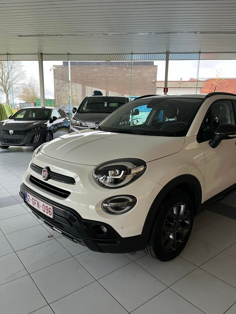 Fiat 500X 1.3 firefly turbo 150 DCT S-design, Auto's, Fiat, Automaat, Zwart, Wit, 5 deurs