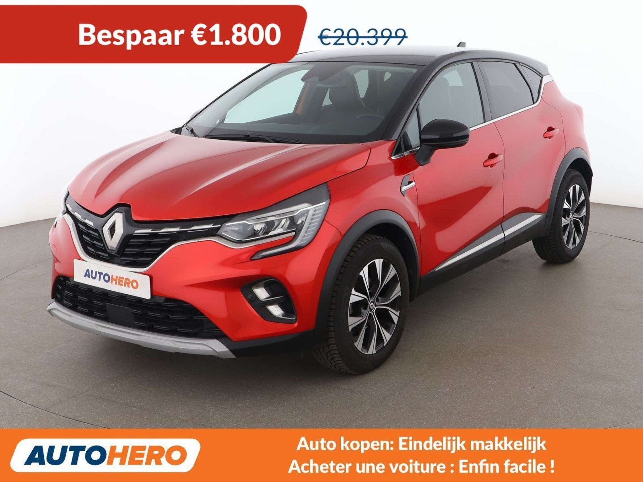 Renault Captur 1.3 TCe Mild-Hybrid Techno (bj 2024), Stof, Gebruikt, 5 zetels, 5 deurs