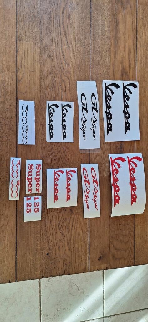 Vespa stickers, Fietsen en Brommers, Scooters | Vespa, Ophalen