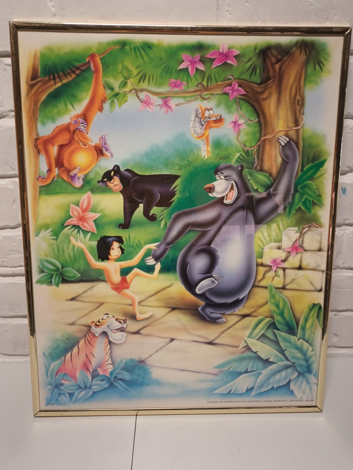 The Jungle Book print in kader, Verzamelen, Ophalen of Verzenden, ///, ///, ///