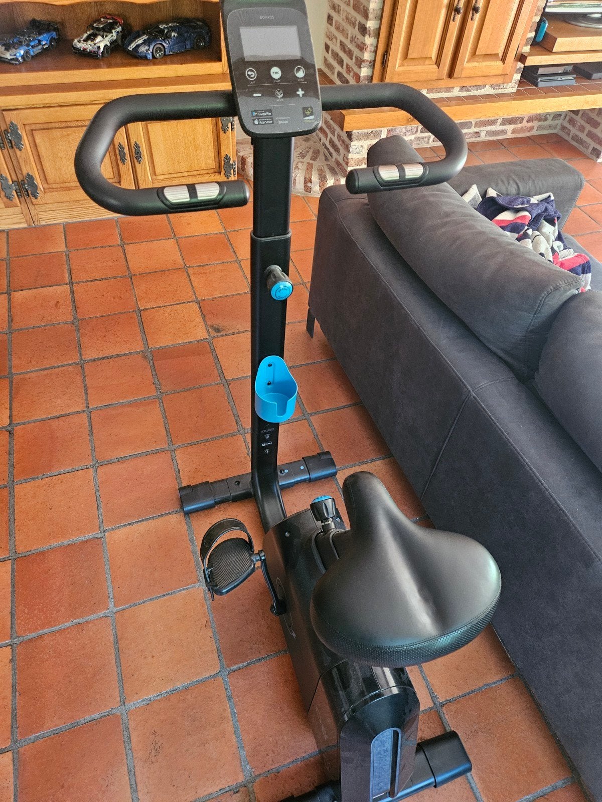 Domyos Hometrainer (Decathlon) - Nette staat, Enlèvement, Vélo d'appartement