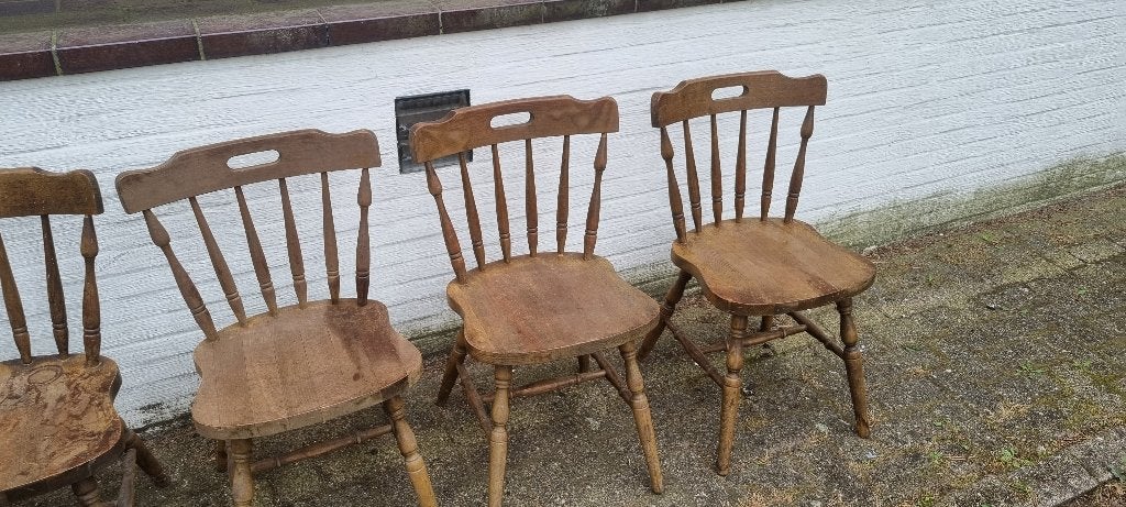 5 stoelen gratis op te halen, Huis en Inrichting, Ophalen, Gebruikt
