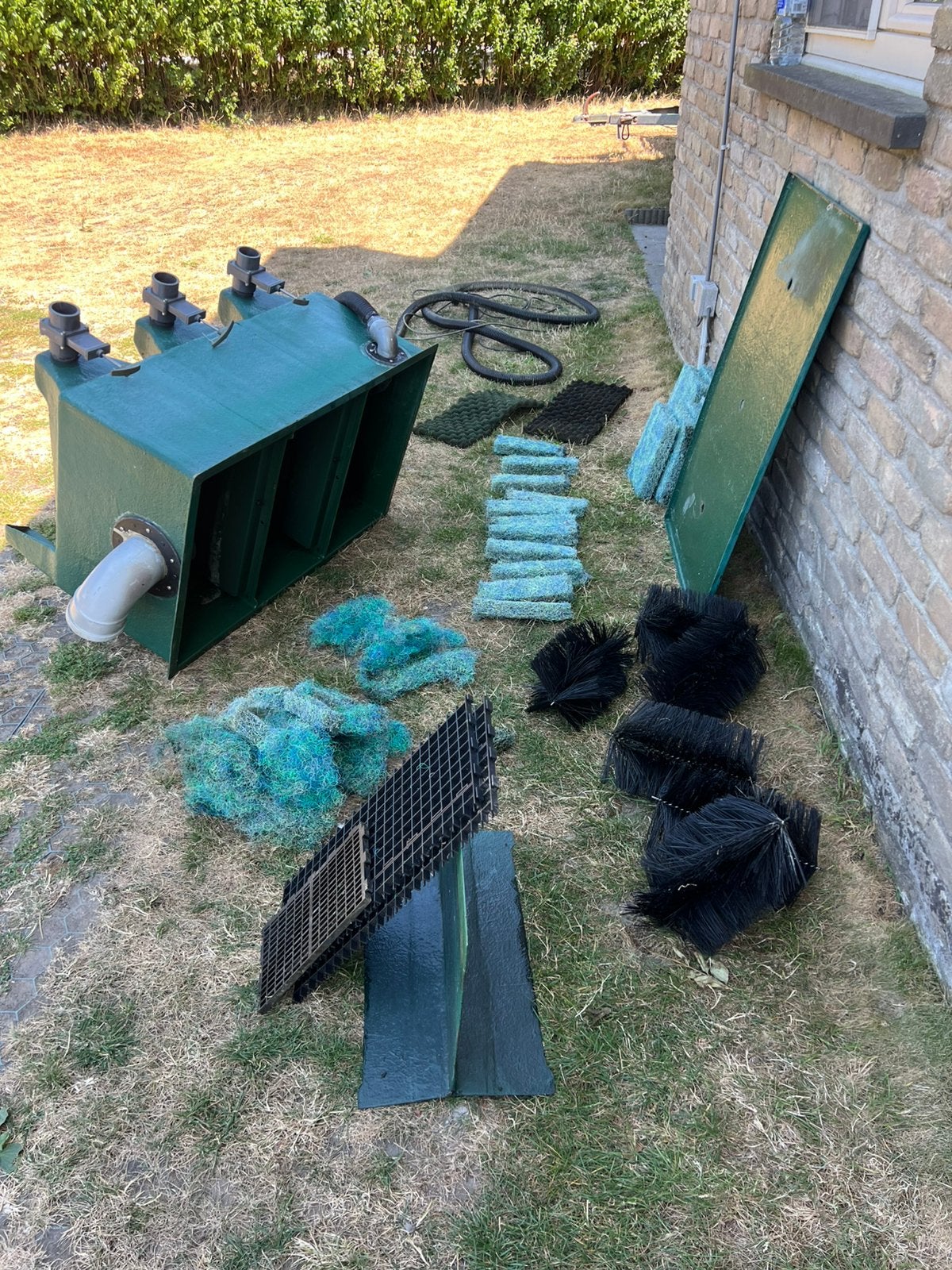 Uv lamp- edouna kamerfilter en pomp 8000l, Tuin en Terras, Vijver-toebehoren, Ophalen, Zo goed als nieuw, Vijverpomp