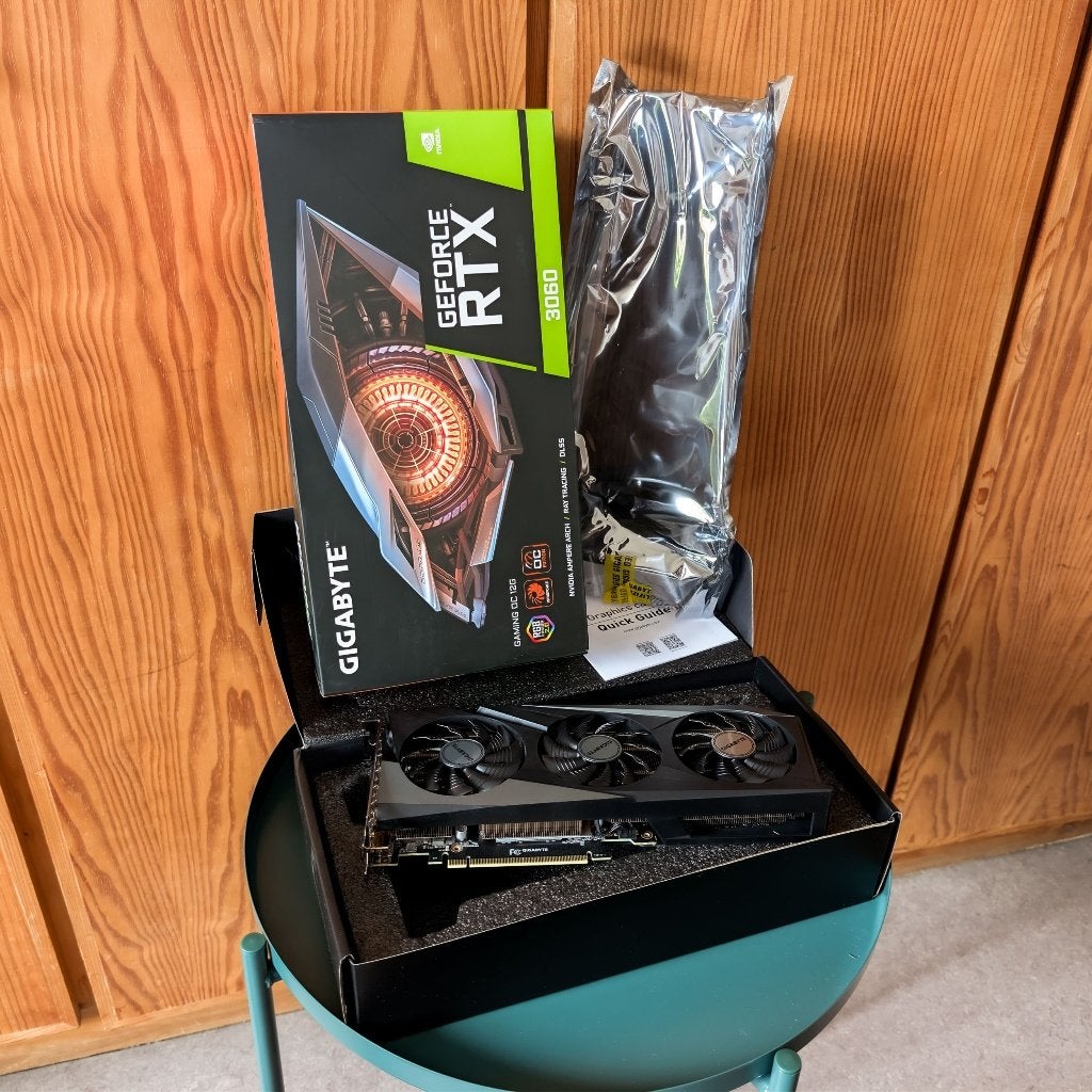 Gigabyte GeForce RTX 3060 Gaming OC 12GB GDDR6, Gebruikt, GDDR6, PCI-Express 4, Ophalen of Verzenden