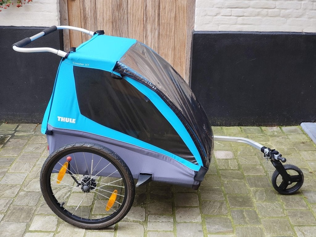 Fietskar Thule Coaster XT, Fietsen en Brommers, Ophalen, Gebruikt, Opvouwbaar, Thule xt