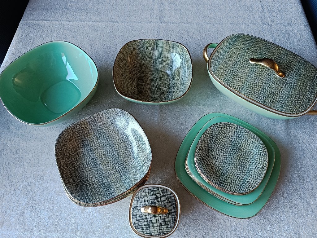 Servies Villeroy Boch seduction Fil a Fil 1959, Ophalen