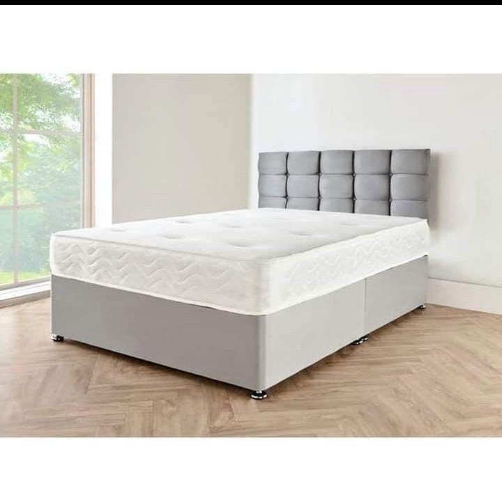 Lit avec matelas — Paiement à la livraison, Envoi, Neuf, Deux personnes, Autres couleurs