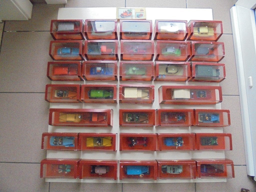 Kuifje complete Moulinsart set auto's 35 stuks ZELDZAAM, Verzamelen, Ophalen, Kuifje, Zo goed als nieuw, Overige typen