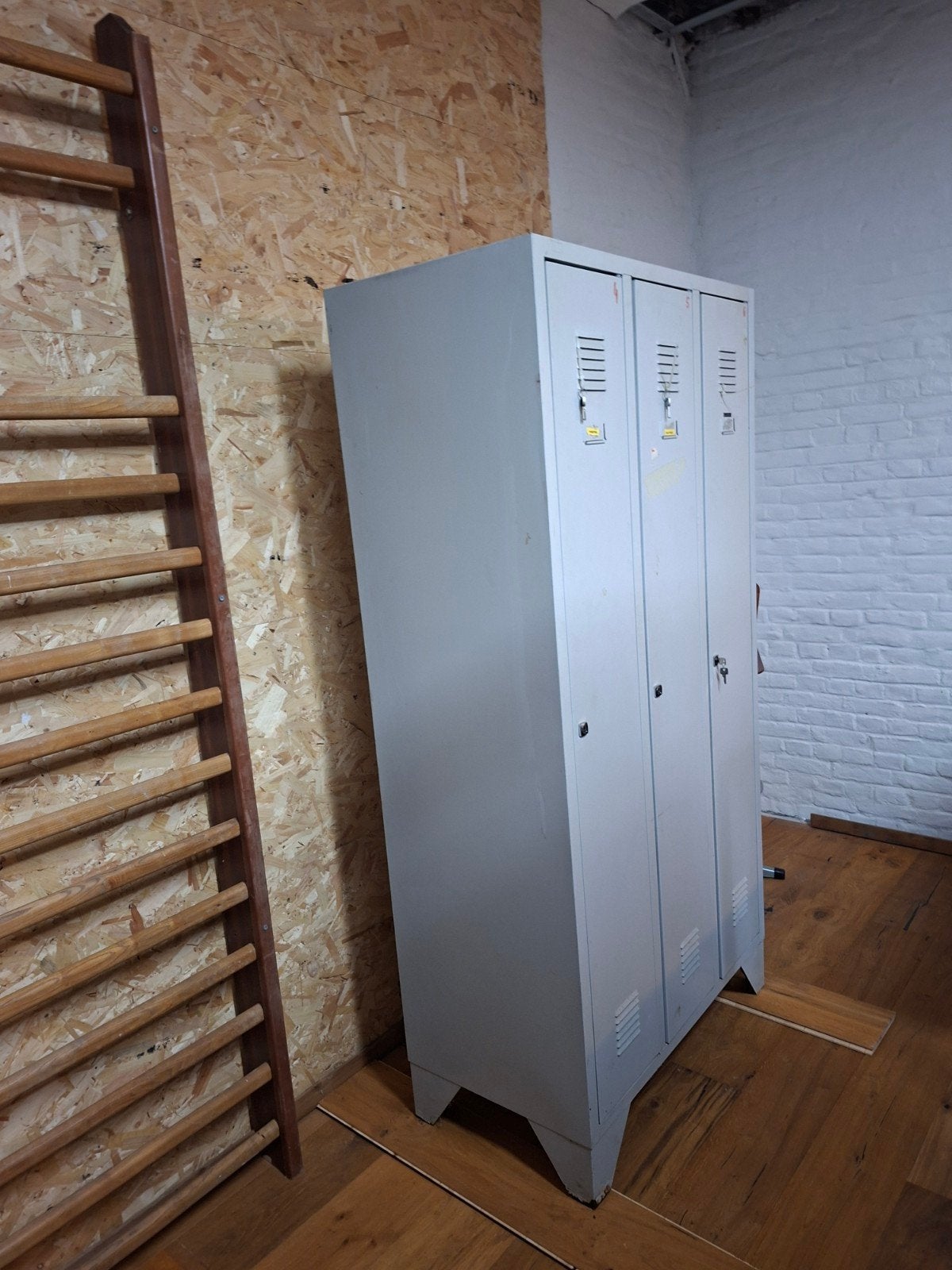 vintage kledijkast lockerkast, Ophalen, Gebruikt, Vintage
