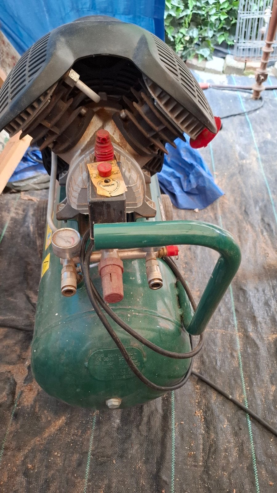 Compressor, Ophalen