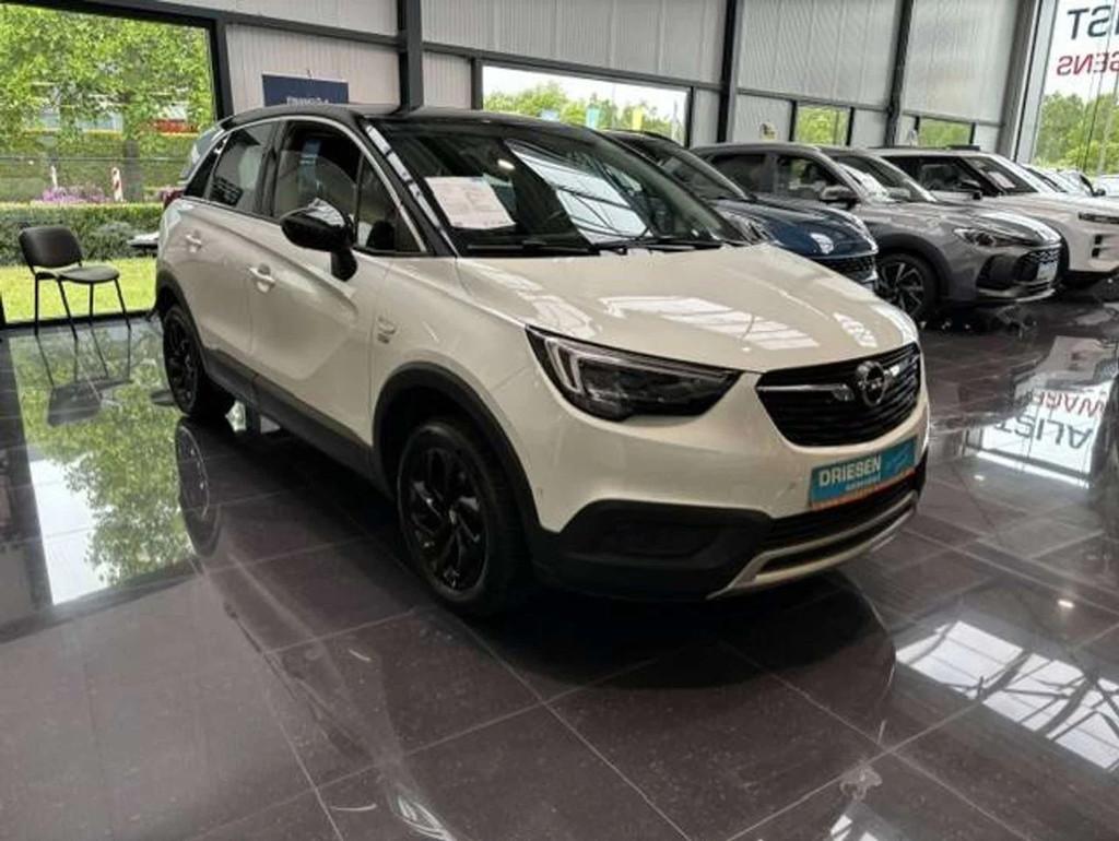 Opel Crossland X Crossland X 1.2 Turbo 120 Years Edition/Nav, Auto's, Opel, Automaat, Stof, Gebruikt, Zwart