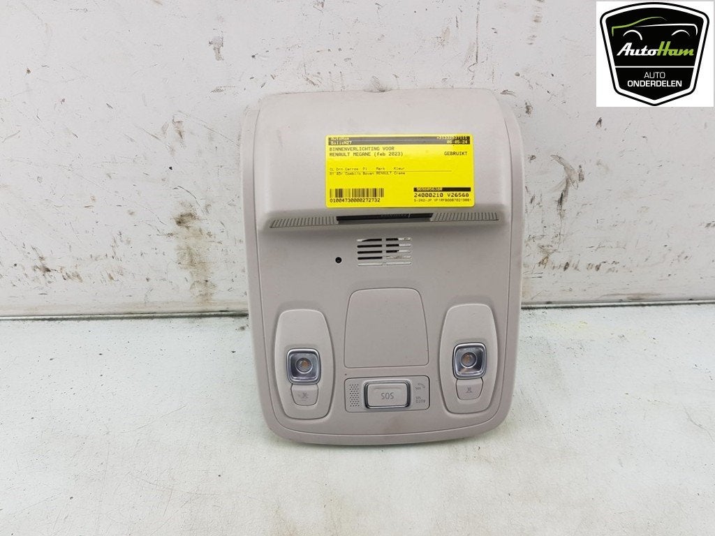 BINNENVERLICHTING VOOR Renault Megane IV Estate (RFBK), Gebruikt, Renault, Peter-Huppertz-Straße 5
51063  Köln, DE, Dialog.deutschland@renault.de